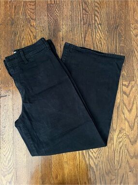 Universal Thread Black Wide Leg Sailor Pant